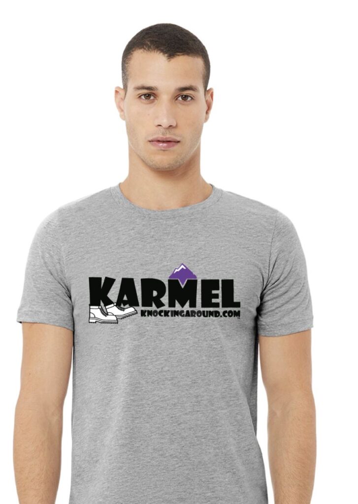 Grey Karmel Knocking Around T Shirt