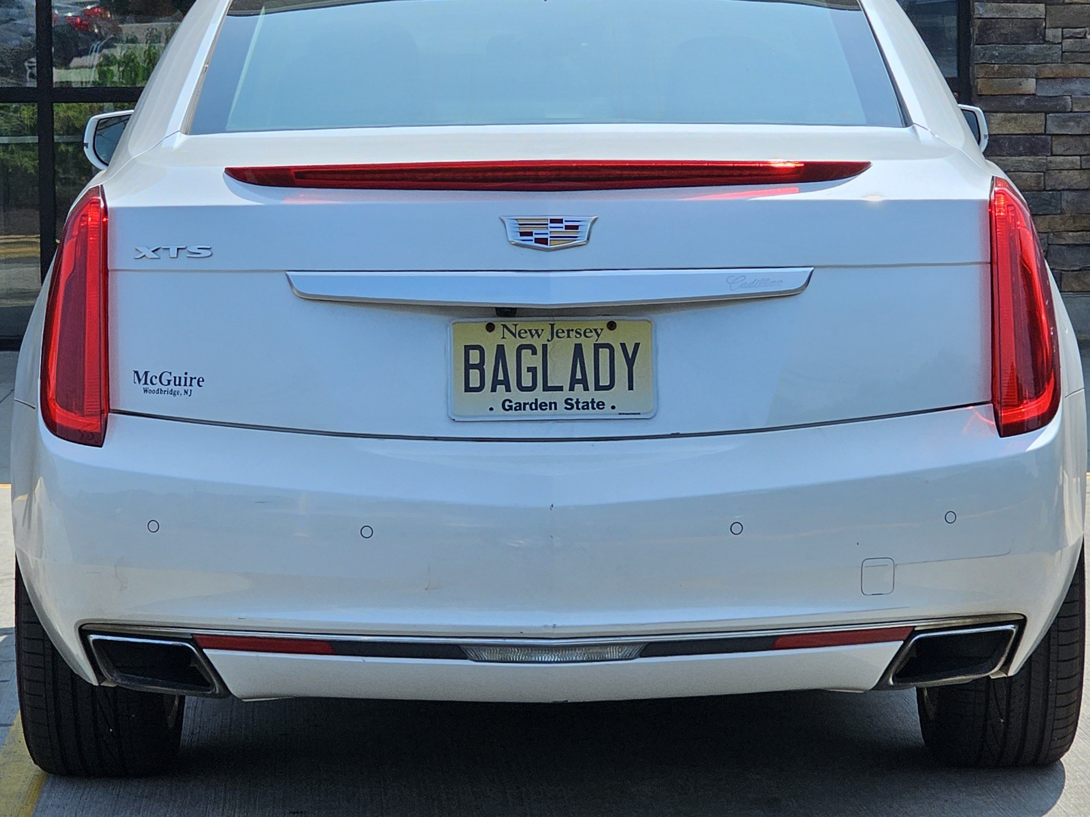 BAGLADY Vanity Plate