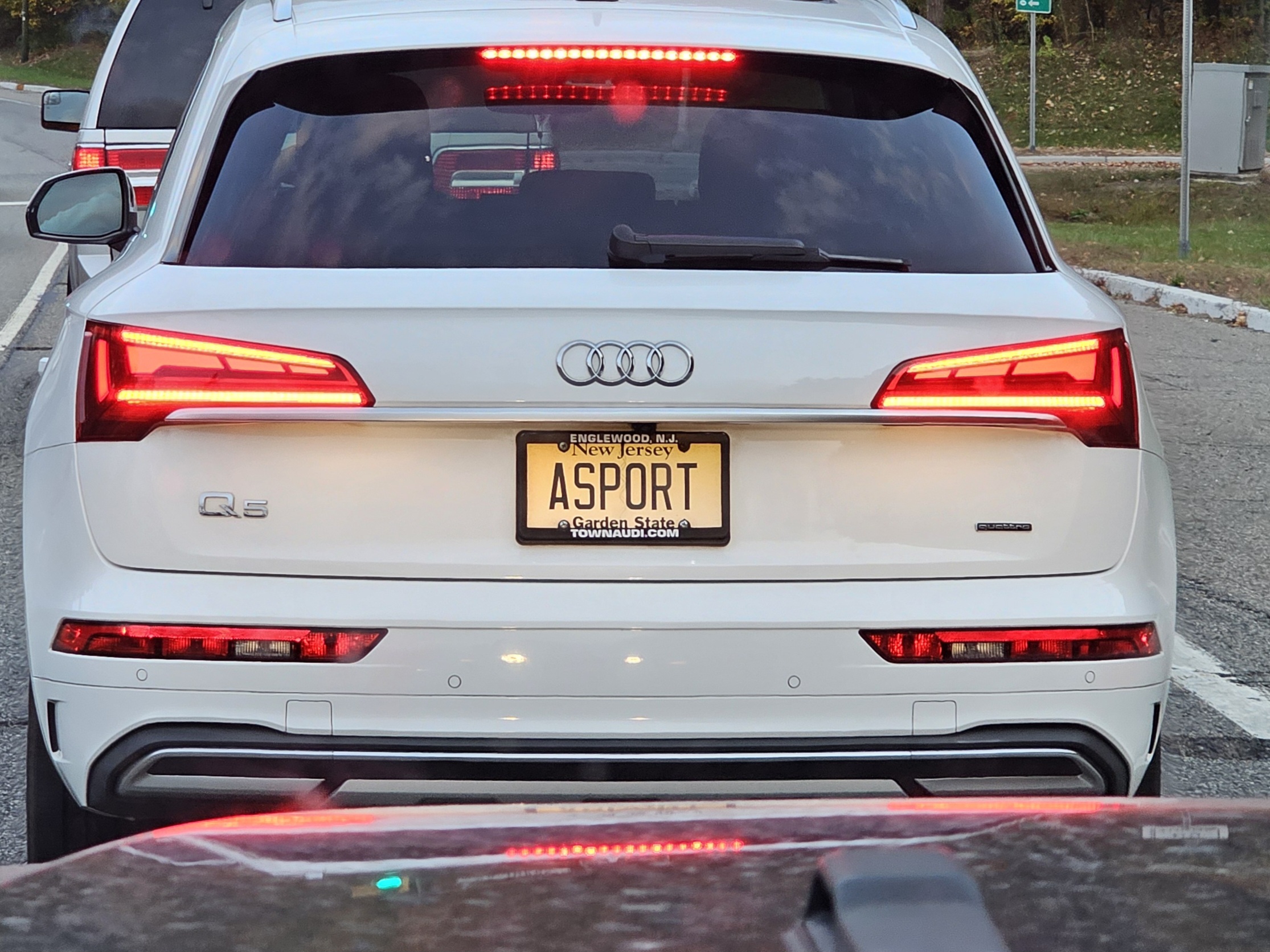 ASPORT vanity plate