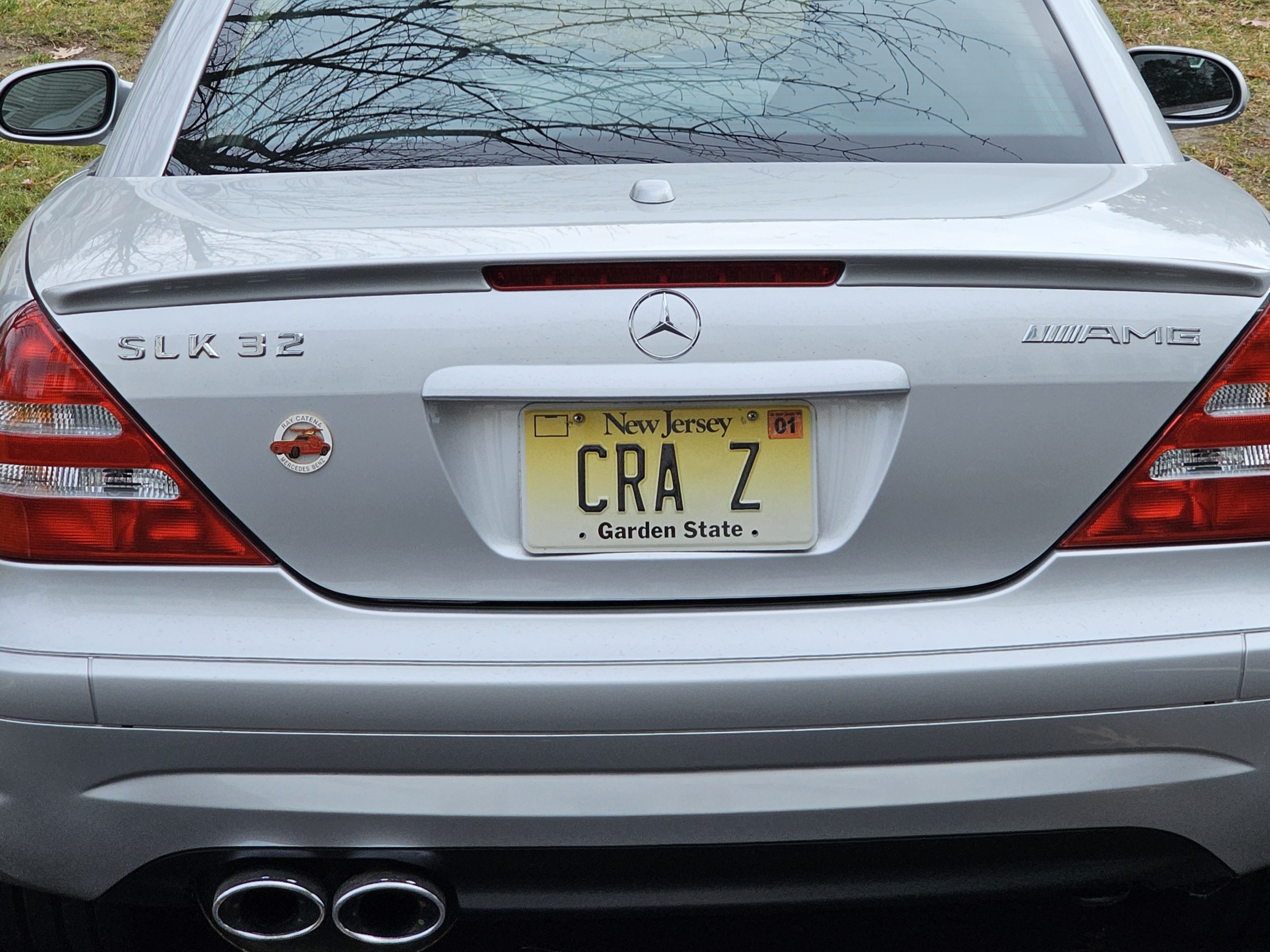 CRA Z vanity plate