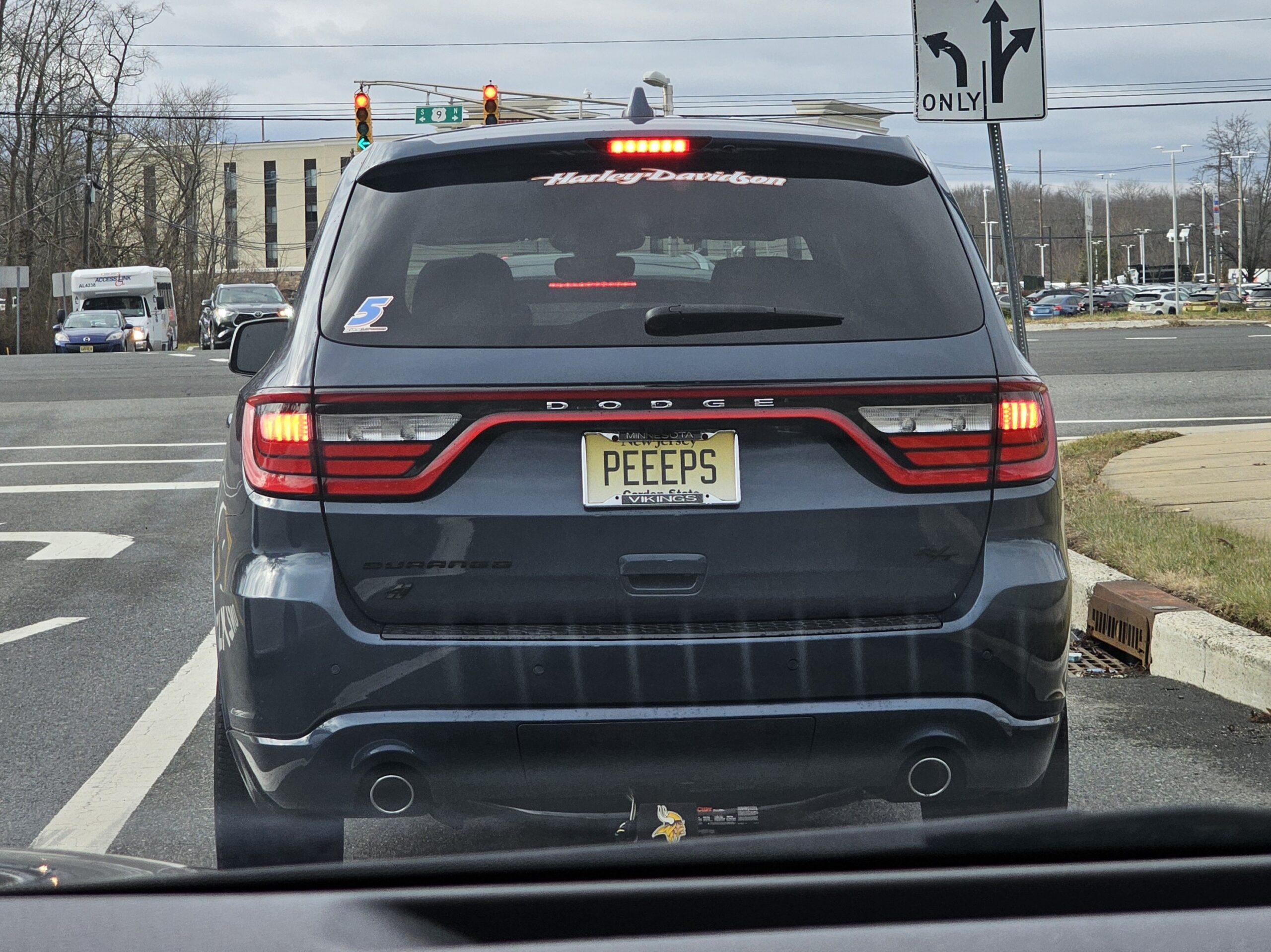 PEEEPS vanity plate