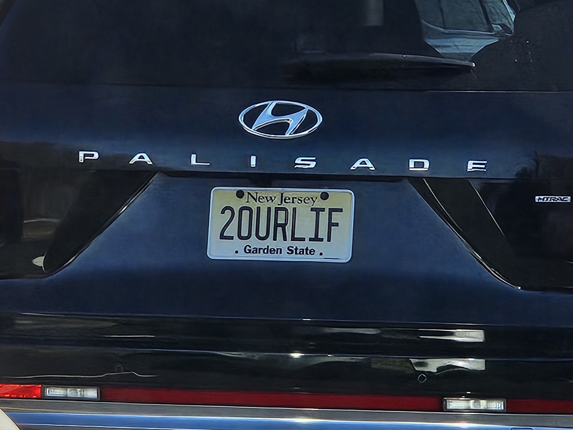 2OURLIF vanity plate