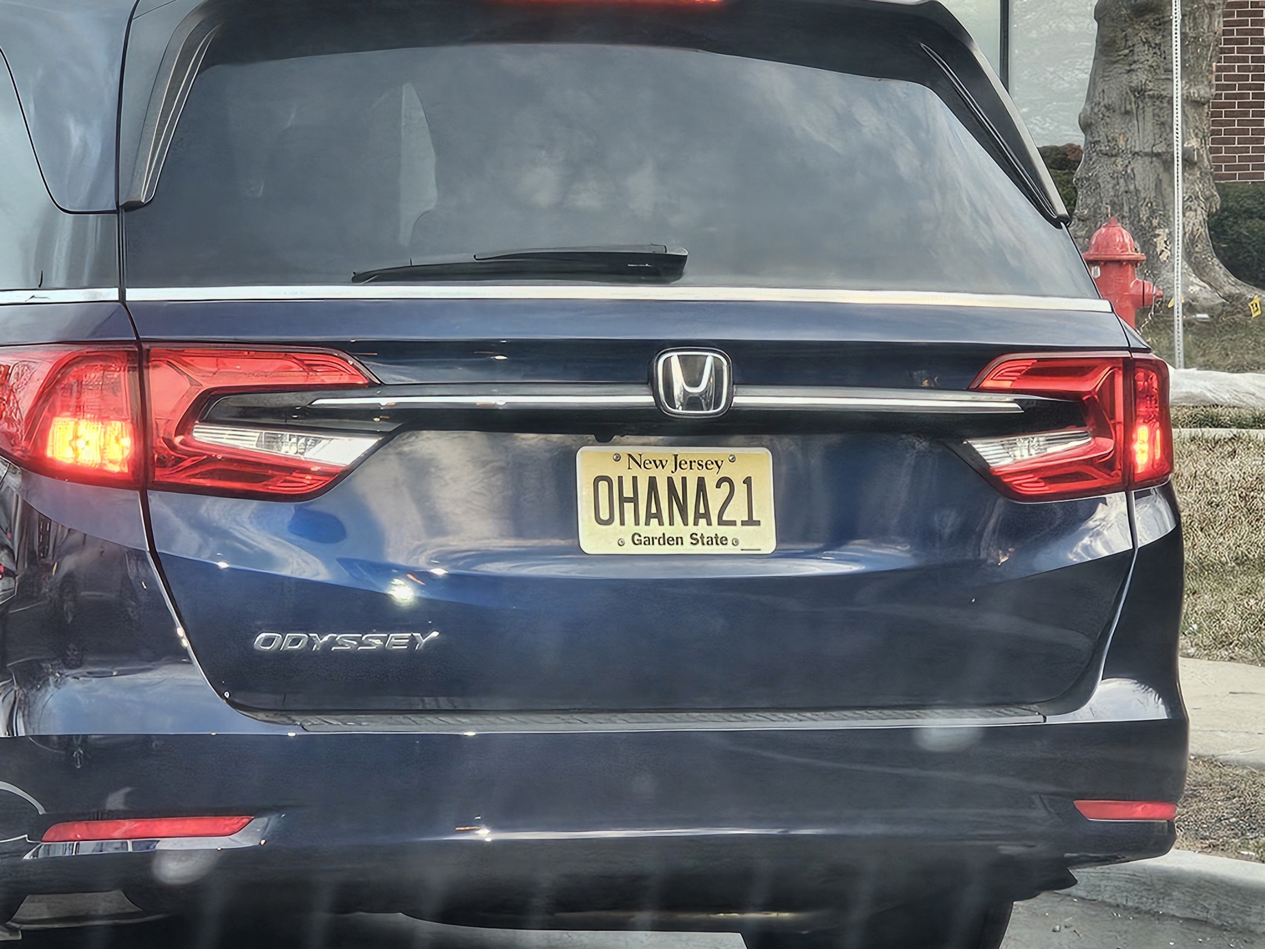 ohana21 vanity plate