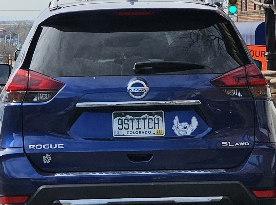 9STITCH vanity plate