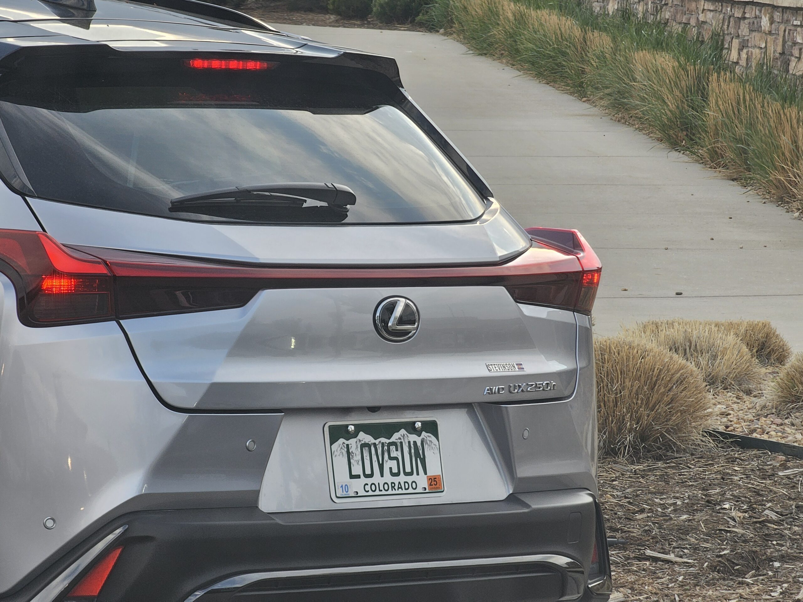 lovsun vanity plate