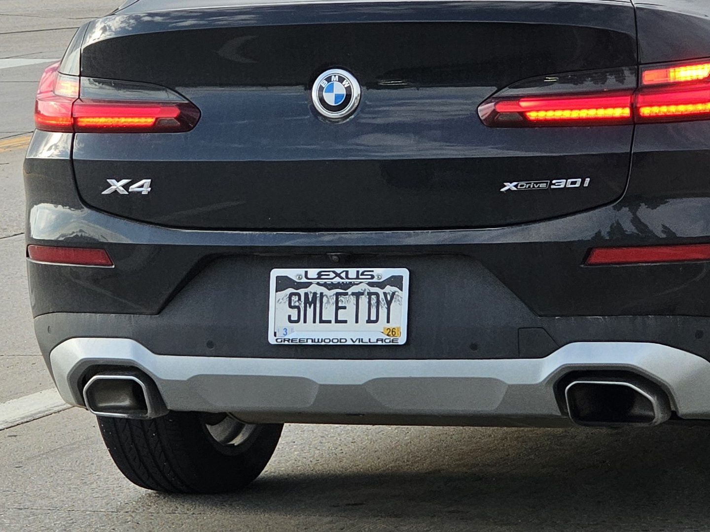 smetdy vanity plate